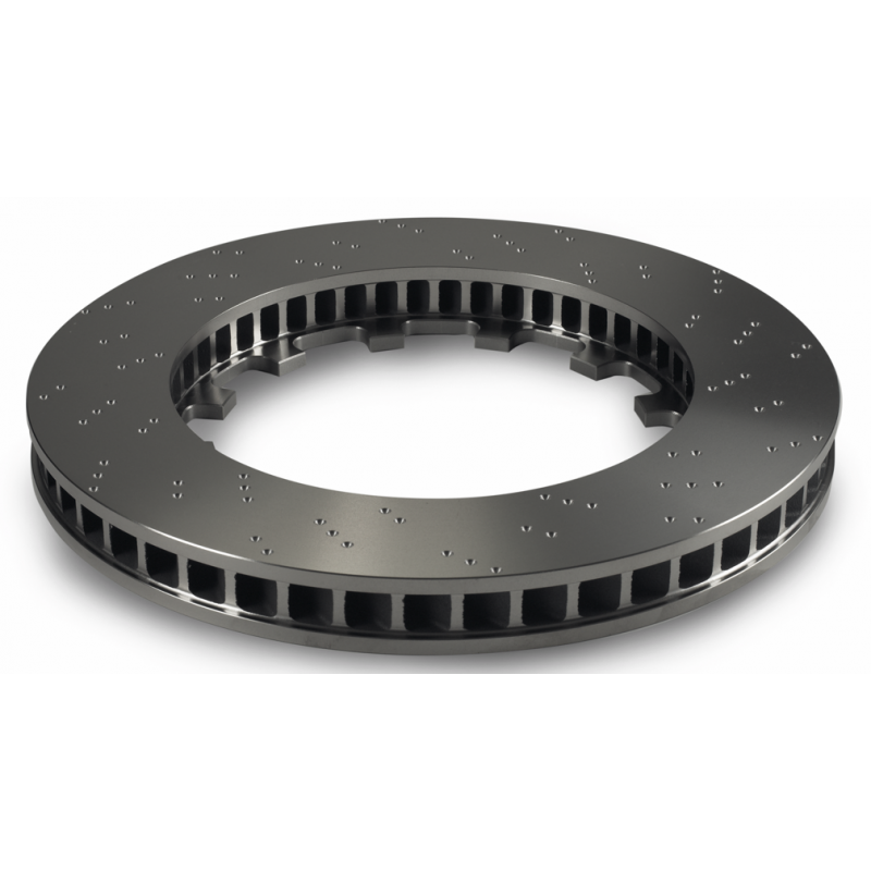 Race brake disc - Mitsubishi Evo X front
V2 dimpled disc